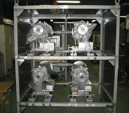 Superheated steam generator (4 units: 1,000 kg/h)